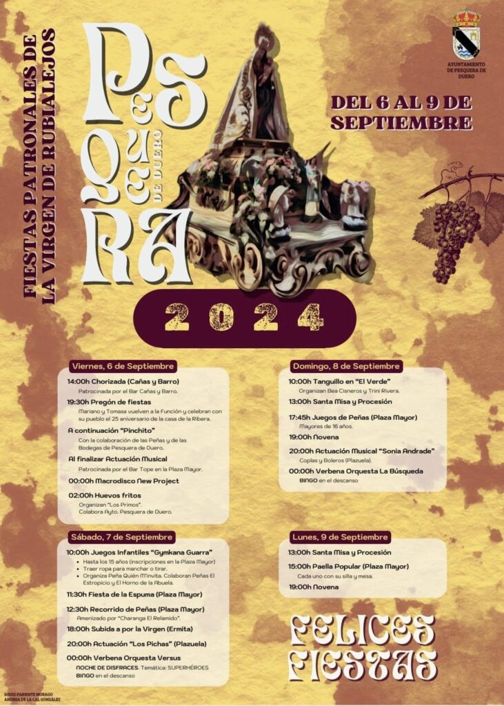 Fiestas patronales en honor a Nuestra Señora de Rubialejos  